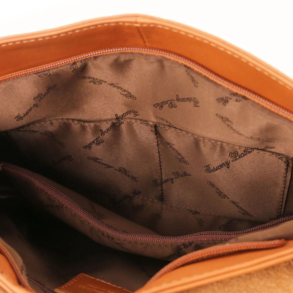 TL Bag - Soft Leather Shoulder Bag With Tassel Detail (TL141223) - Image 7