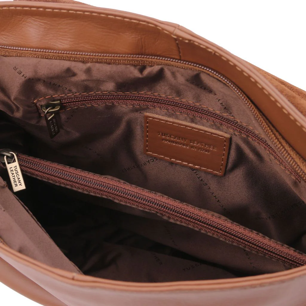 Tl Bag - Soft Leather Shoulder Bag With Tassel Detail (Tl141110) - Image 11