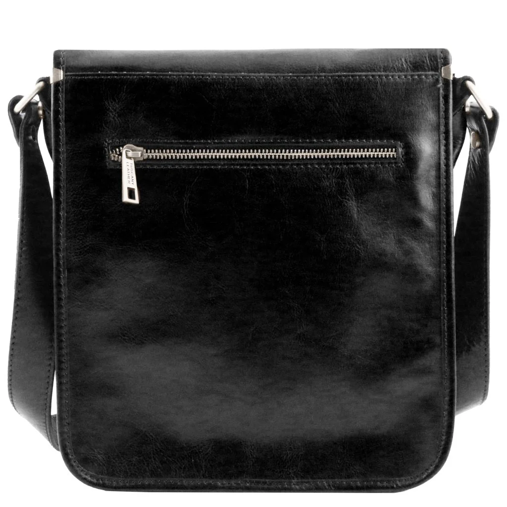 TL Messenger - Two Compartments Leather Shoulder Bag (TL141255) - Image 3