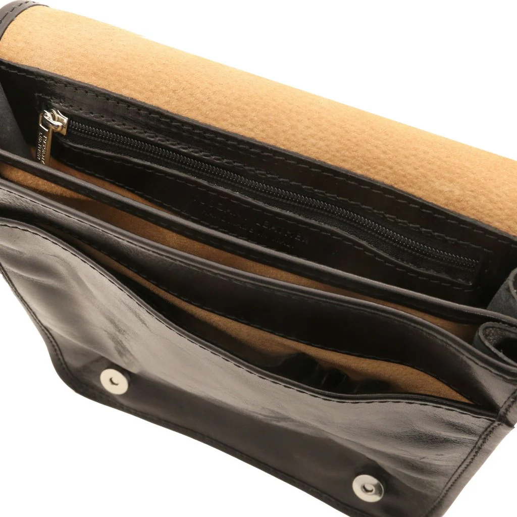 TL Messenger - Two Compartments Leather Shoulder Bag (TL141255) - Image 6