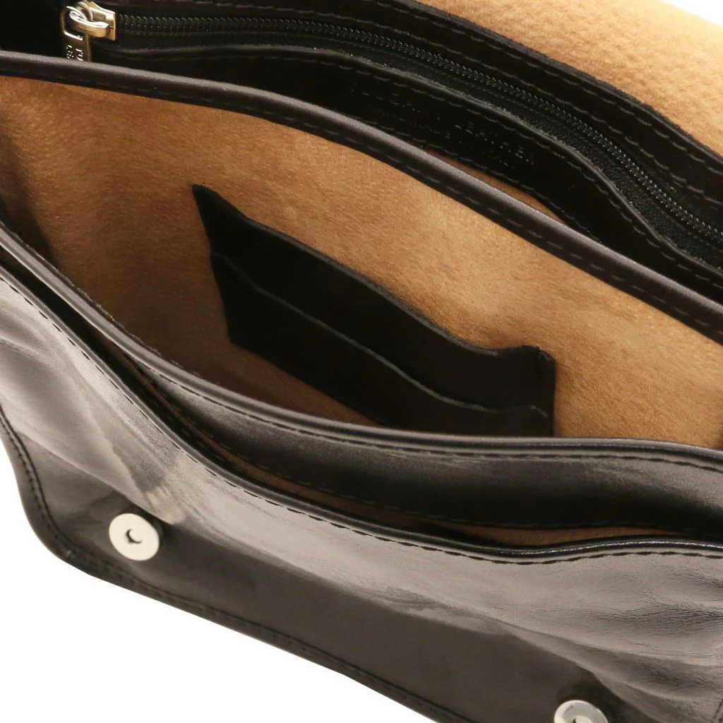 TL Messenger - Two Compartments Leather Shoulder Bag (TL141255) - Image 7