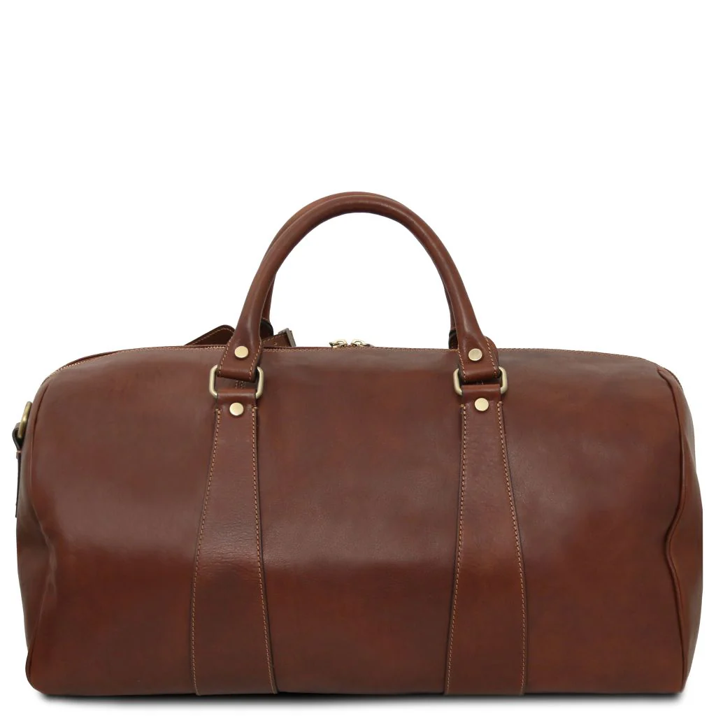 TL Voyager - Travel Leather Duffle Bag - Large Size (TL141794) - Image 6