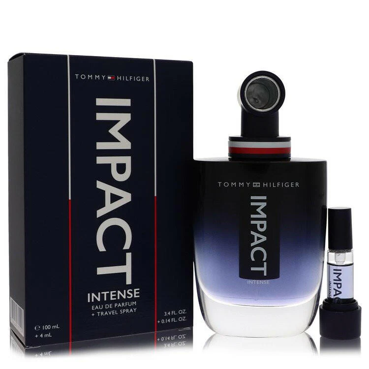 Tommy Hilfiger Impact Intense Eau De Parfum Spray + 0.14 Travel Spray By Tommy Hilfiger - 3.4 oz