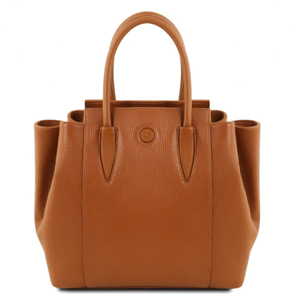 Tulipan - Leather Handbag (TL141727)
