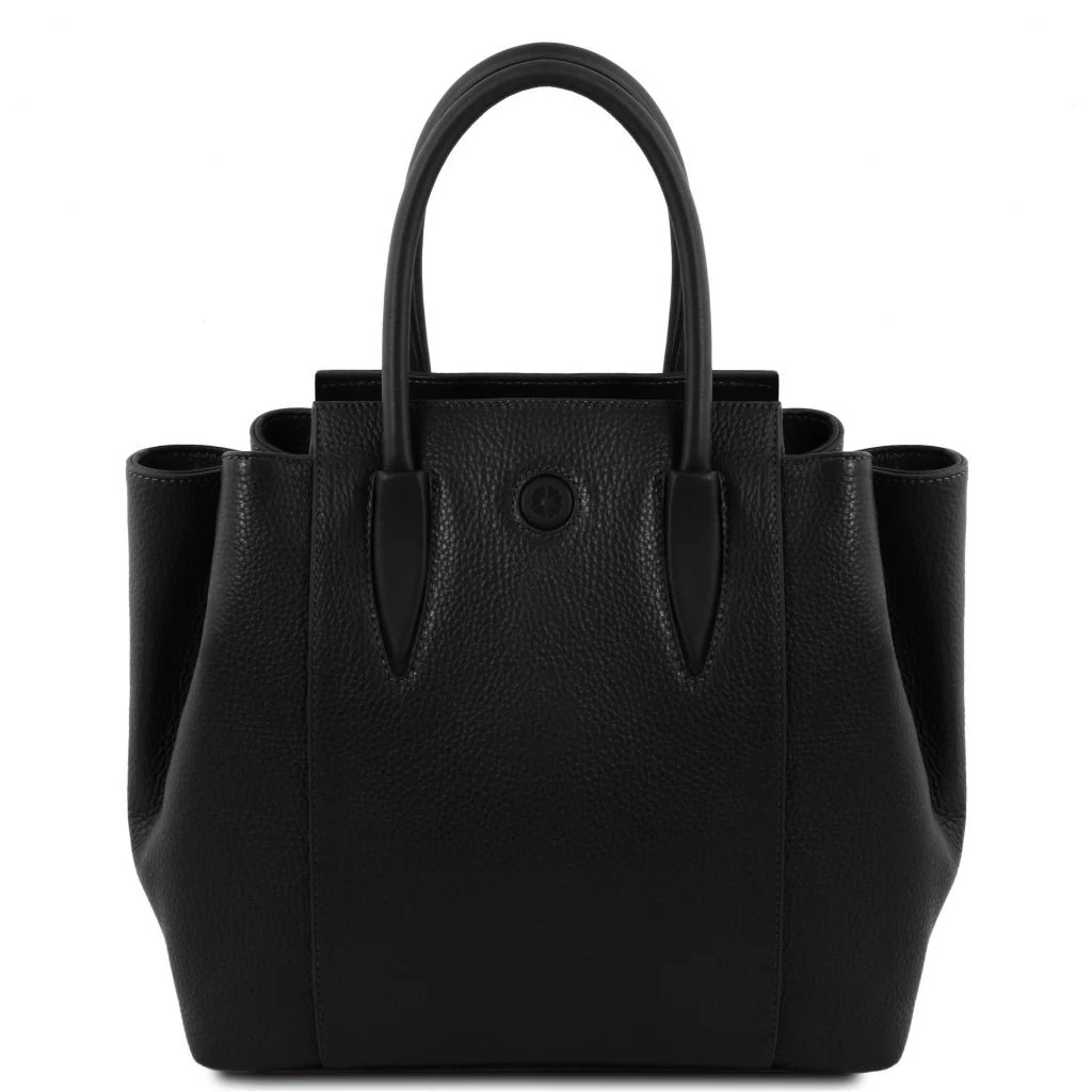 Tulipan - Leather Handbag (TL141727) - Image 9