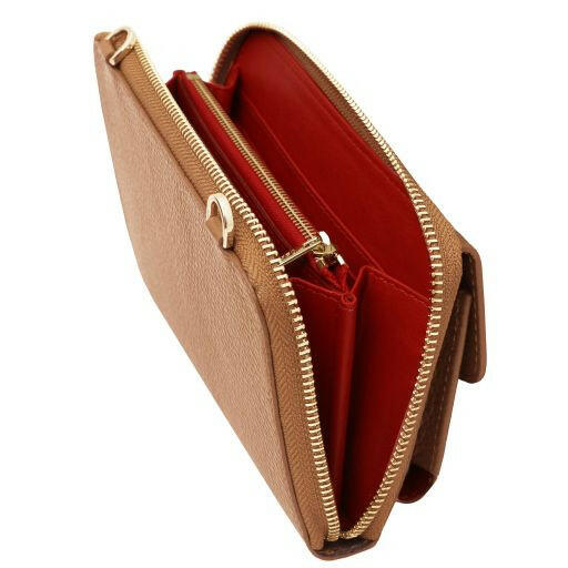Urania - Leather Wallet/Phone Holder With Strap (TL142433) - Image 10