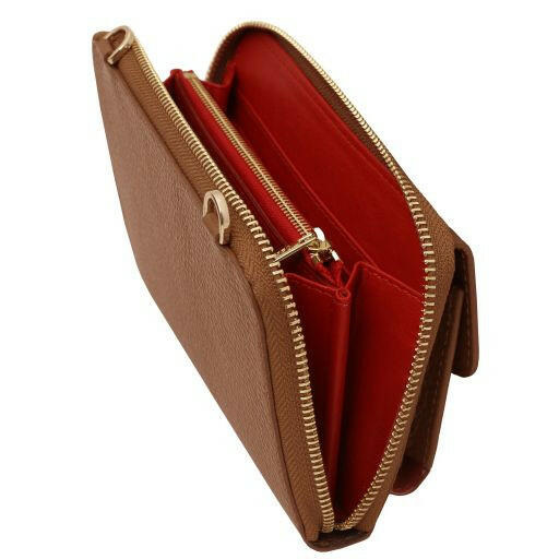 Urania - Leather Wallet/Phone Holder With Strap (TL142433) - Image 15