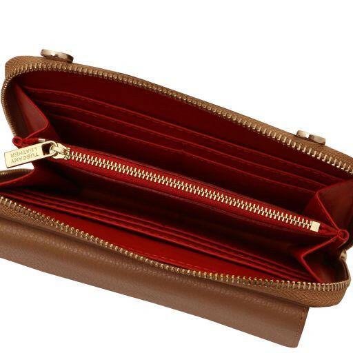 Urania - Leather Wallet/Phone Holder With Strap (TL142433) - Image 16