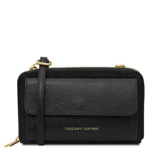 Urania - Leather Wallet/Phone Holder With Strap (TL142433) - Image 17