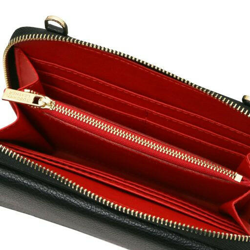 Urania - Leather Wallet/Phone Holder With Strap (TL142433) - Image 21