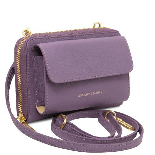 Urania - Leather Wallet/Phone Holder With Strap (TL142433) - Image 28