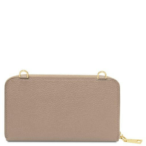 Urania - Leather Wallet/Phone Holder With Strap (TL142433) - Image 3