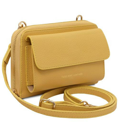 Urania - Leather Wallet/Phone Holder With Strap (TL142433) - Image 33