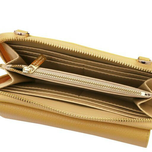 Urania - Leather Wallet/Phone Holder With Strap (TL142433) - Image 36