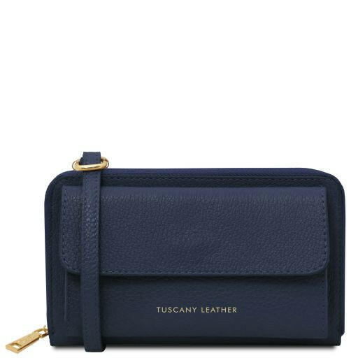 Urania - Leather Wallet/Phone Holder With Strap (TL142433) - Image 45