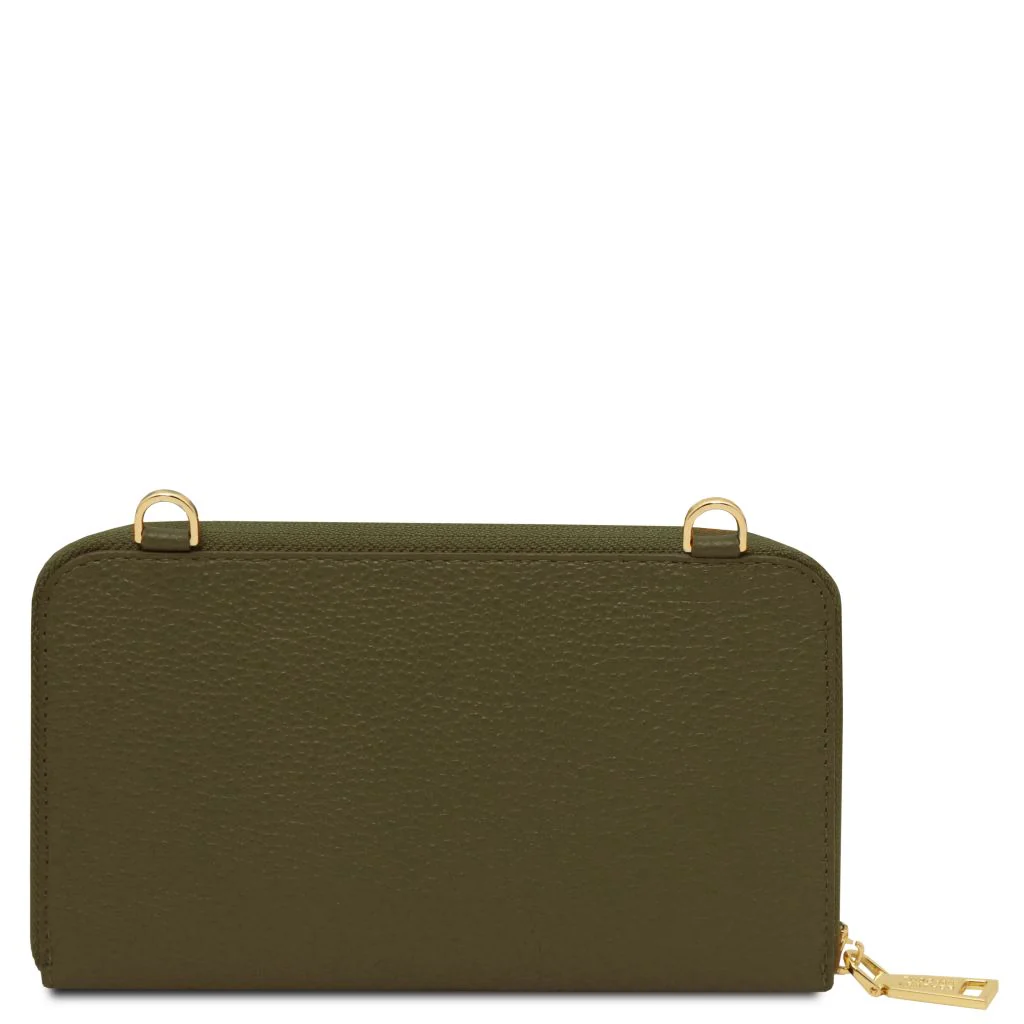 Urania - Leather Wallet/Phone Holder With Strap (TL142433) - Image 48