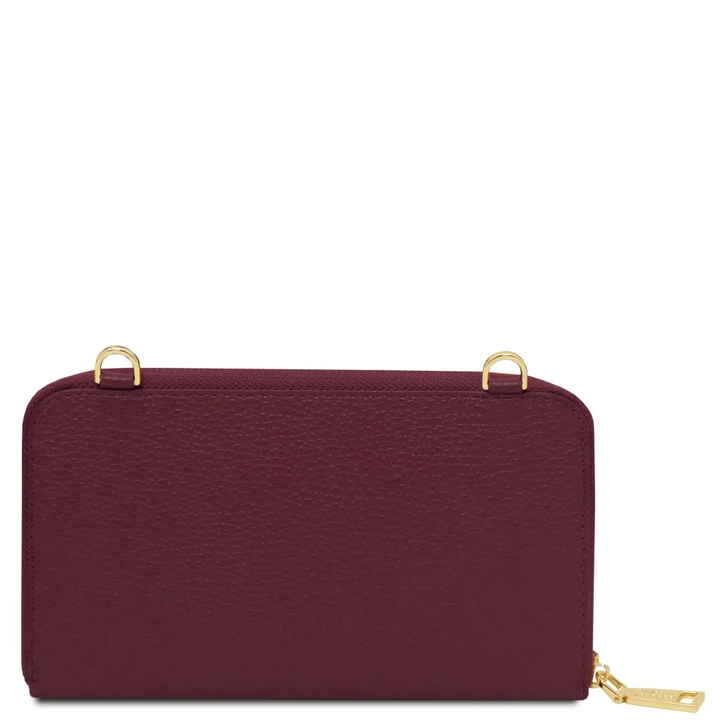 Urania - Leather Wallet/Phone Holder With Strap (TL142433) - Image 52