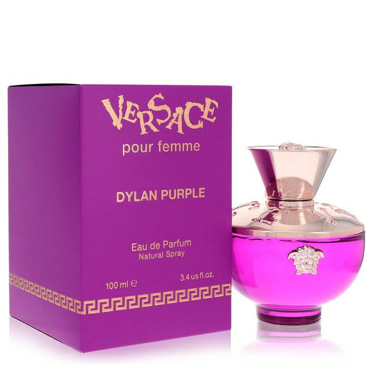 Versace Pour Femme Dylan Purple Eau De Parfum Spray By Versace - 3.4 oz