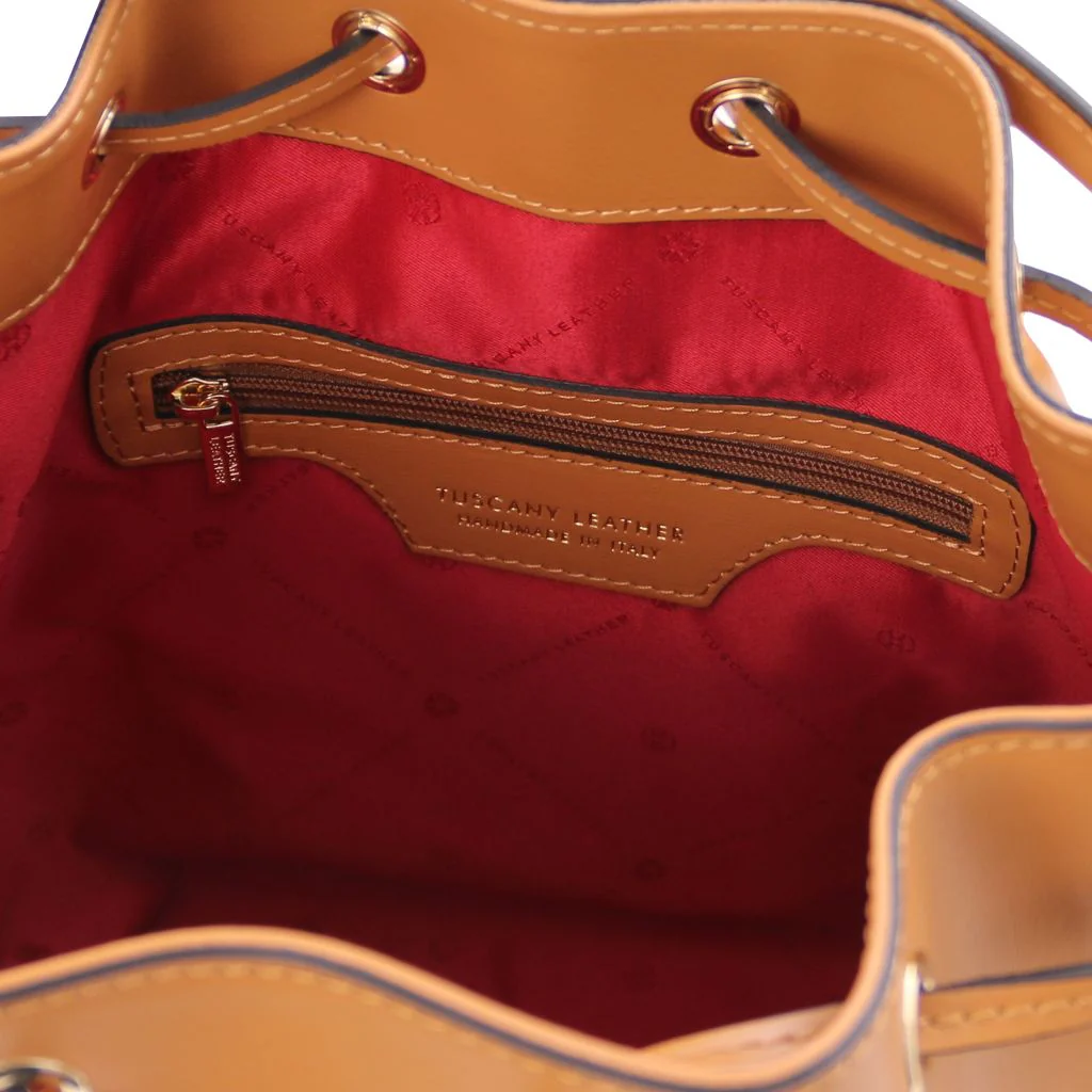 Vittoria - Leather Bucket Bag (TL141531) - Image 4