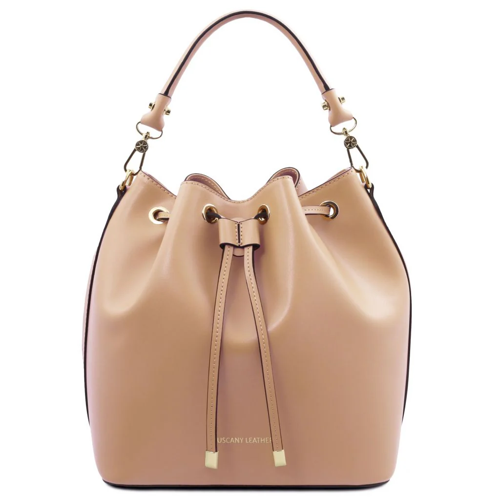 Vittoria - Leather Bucket Bag (TL141531) - Image 9