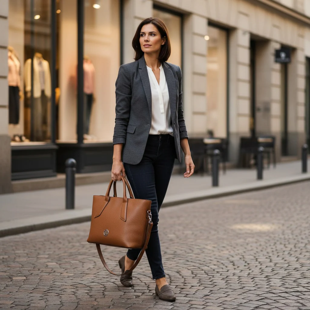 Viva Leather Handbag – Premium Italian Leather Day-to-Night Bag by Tuscany Leather (TL142498) - Image 9